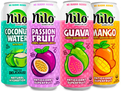 NILO Variety Pack front packaging for on-the-go refreshment.