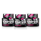 Ninja Thirsti Drops bottle close-up showing zero-calorie flavoring for sparkling water.