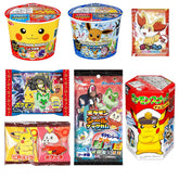 Ninjapo Poket Set E Pikachu cup noodles with cute topping for kids
