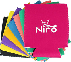 Niro chocolate shake with beverage sleeve, ideal for travel and quick meals