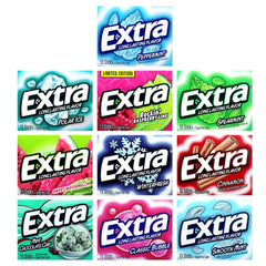 Niro Assortment extra-long flavor sampler pack with sugar-free gum flavors for long-lasting refreshment.
