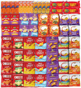 Niro gift basket with 60 cheese cracker packs, ideal for gifting.