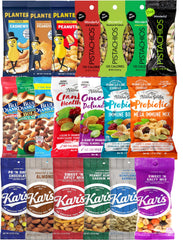 Niro trail mix 20-pack assortment with individually wrapped portions for on-the-go nourishment.