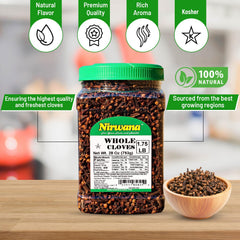 Nirwana cloves showcase intense aroma perfect for curries and stews.