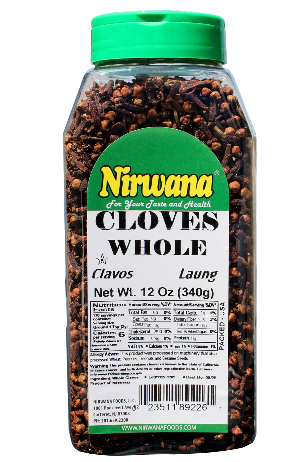 Nirwana whole cloves aroma burst accents curries and stews with bold warmth.