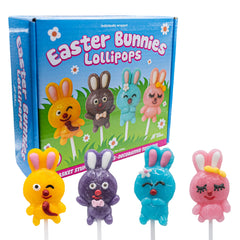 NLS Bunny Lollipops used as baking toppers for cupcakes and cakes.