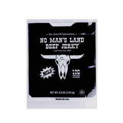 No Mans Land beef jerky bag mild flavor protein-packed on-the-go