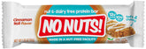 No Nuts Cinnamon Roll bar packaging front view for nut-free snack suitability.