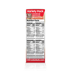 No Nuts! chocolate chip bar highlighting vegan and nut-free flavor