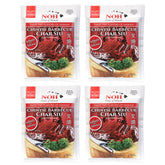 NOH Char Siu seasoning pack4 front view for convenient four-pack flavor.