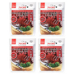 NOH Char Siu seasoning pack4 front view for convenient four-pack flavor.