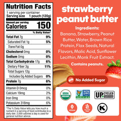 NOKA plant-based smoothie blends with fruit and flax for natural energy.