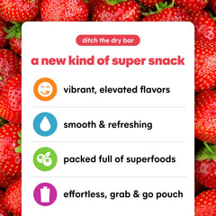 Close-up of plant protein and fiber in NOKA pouch