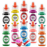 Nomeca red oil-based coloring for chocolate and candy applications, rich color payoff.