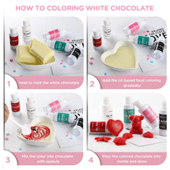 Nomeca pink oil-based color for melt dipping creates smooth candy coatings