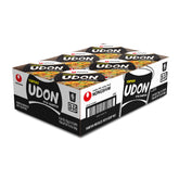 Nongshim Tempura Udon Noodle Cup close-up with crispy tempura flakes for a quick meal