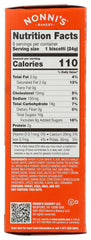 Nonni's Biscotti Pumpkin Spice close-up reveals crisp texture and warm spice scent.