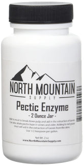 North Mountain Supply Pectic Enzyme jar front view for wine and cider use