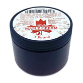 Nova Maple Cream packaging highlights all-natural maple spread from the USA.