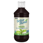 NOW Foods BetterStevia organic liquid bottle ready to sweeten beverages