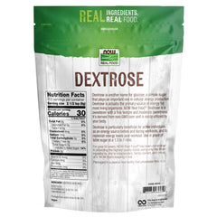 NOW Foods Dextrose fine powder ideal for baking and light sweetness