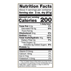NOW Foods Living Now rotini uncooked showcases four simple ingredients: rice, cauliflower, quinoa, amaranth.
