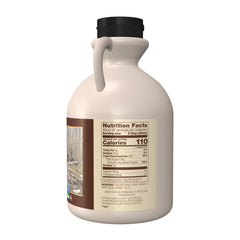 NOW Foods maple syrup dark color jar with rich flavor
