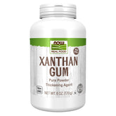 NOW Foods Xanthan Gum pure powder in a jar for smooth, stable sauces.