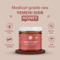 Now This Is Honey Hadhrami Sidr label highlights authentic monofloral origin.