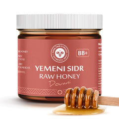 Now This Is Honey Sidr BB+ bottle glistening with golden amber aroma.