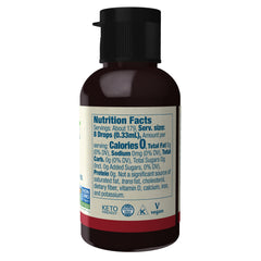 NOW Foods Better Stevia Maple liquid pour enables easy sweetening in hot or cold drinks