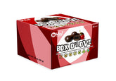 No Whey! Box o’ Love dried cherries enrobed in chocolate offer dairy-free indulgence.