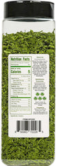Close-up of NPG cilantro flakes highlighting vibrant color and aroma.