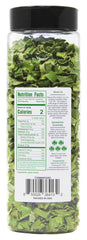 NPG Freeze Dried Green Onions shaker dispensing for effortless seasoning.