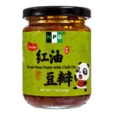 NPG Premium Sichuan Pixian paste in a jar enhances hotpot flavor with depth.