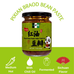 NPG label on glass jar suggests authentic Sichuan flavor for recipes.