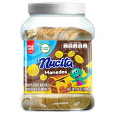 NUCITA gold coin jar open with coins ready for celebration and gifting