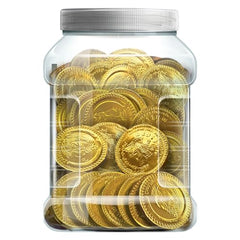 NUCITA holiday party coins display for seasonal celebrations