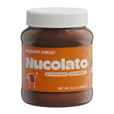 Nucolato hazelnut spread jar with silky texture for easy spreading