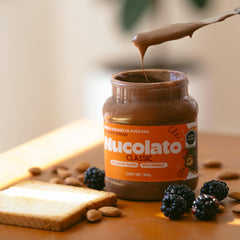 Nucolato added to smoothies or lattes for rich depth