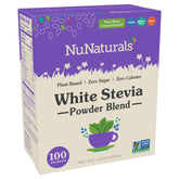 NuNaturals White Stevia packets on the go provide effortless sweetness.