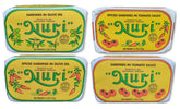 Nuri Portuguese sardines in pure olive oil can, ideal for tapas and elegant antipasti.