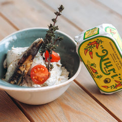 Nuri sardines pack with decorative gift wrap