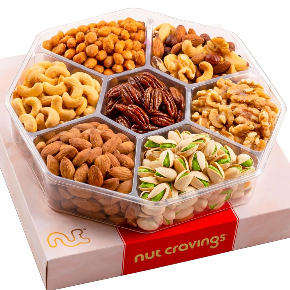 Nut Cravings Easter mixed nuts gift box, ideal for sharing.