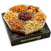 Nut Cravings Easter mixed nuts gift box with festive display