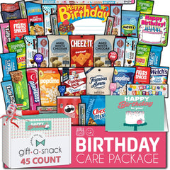 Nut Cravings Gift A Snack outer mailer packaging presents premium birthday gift presentation.