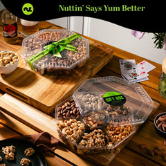 Nut Cravings honey glazed peanuts and cashews highlight sweet savory notes for sharing