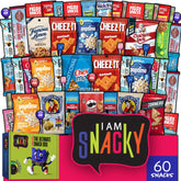 Nut Cravings I AM Snacky box front view with premium gift packaging