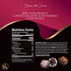 Nut Cravings KREMERY cookies closeup highlighting creamy chocolate