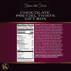 KREMERY pretzel twists with dark chocolate deliver bold, balanced flavors.
